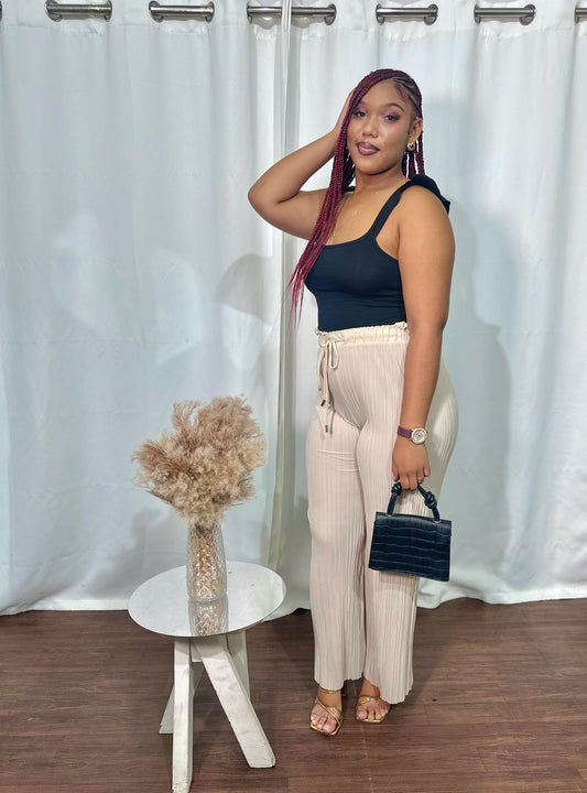 ACCORDION DRAWSTRING PANT