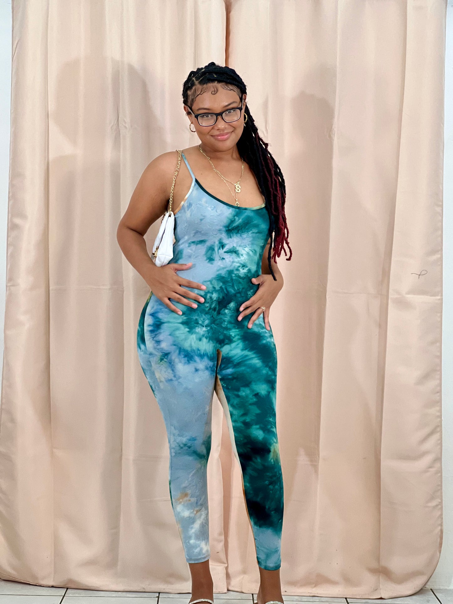 TIE DYE CAMI JUMPSUIT