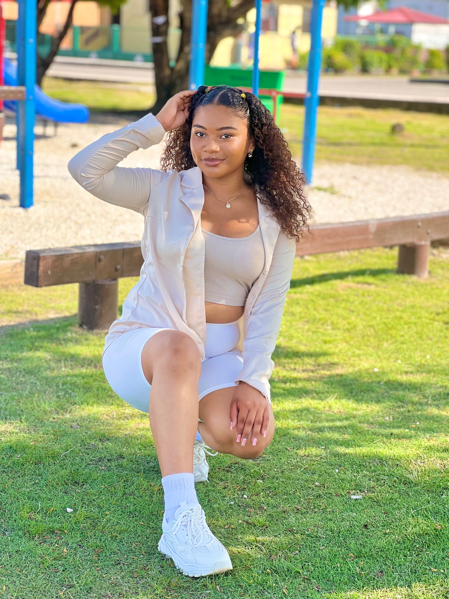 URBAN EASE HIGH WAIST BIKER SHORTS